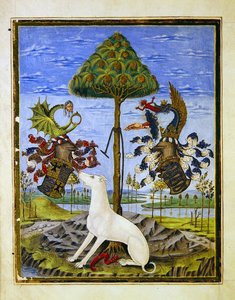 Frontispiece with the Visconti and Sforzeschi Arms