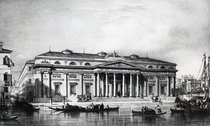 Nineteenth-century project for Academy of Fine Arts of Venice, engraving, Italy 19th century by Italian School