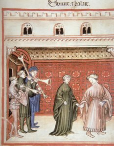 Music and dance, from Tacuinum Sanitatis