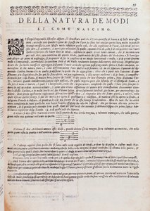 Page Taken from The Art of Counterpoint
