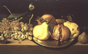 Pears, Grapes and Pomegranates