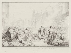 Pietro Loredano Quells the Riot in St. Mark