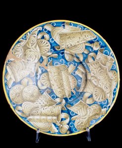 Plate with Weapons by Italian School