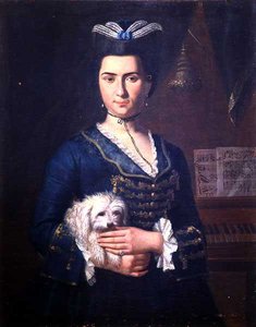 Portrait of Anna Paoli, c.1750 by Italian School