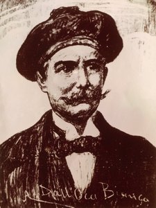 Portrait of Emilio Salgari