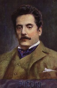 Portrait of Giacomo Puccini by Italian School