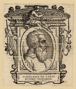 Portrait of Girolamo Da Carpi by Italian School