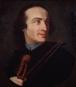 Portrait of Italian violinist and composer Giuseppe Tartini