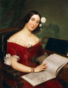 Portrait of Giuseppina Strepponi