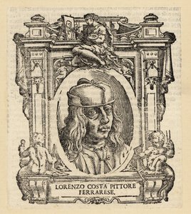 Portrait of Lorenzo Costa by Italian School