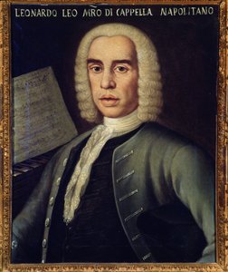 Portrait of Leo Leonardo, Italian Composer