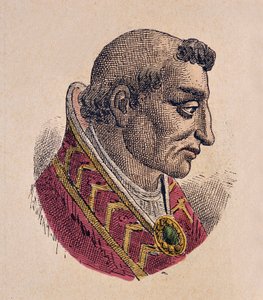 Portrait of Pope Anastasius III (911-913)
