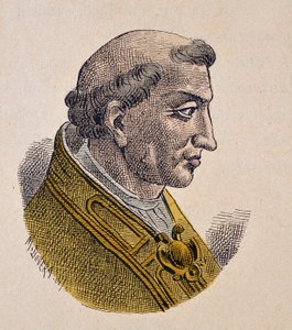Portrait of Pope Benedict III (855-858)