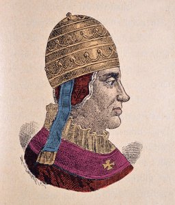 Portrait of Pope Boniface IX (1389-1404)