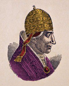Portrait of Pope Stephen IX (1057-1058)
