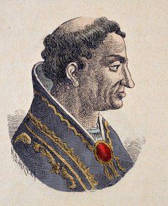 Portrait of Pope Eugene II (824-827)