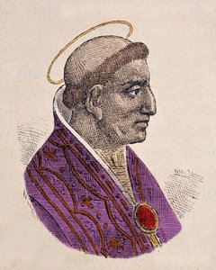 Portrait of Pope Gregoire III (731-741)