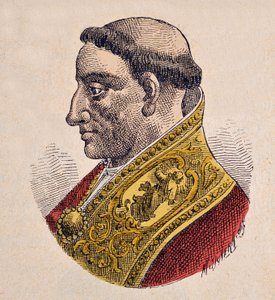 Portrait of Pope Gregory IV