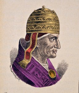 Portrait of Pope Gregory IX (1227-1241)