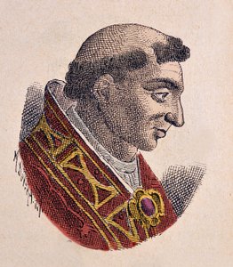 Portrait of Pope John IX (898-900)