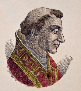 Portrait of Pope John VIII (872-882)