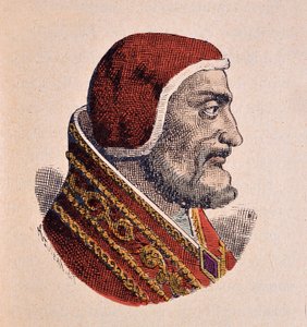Portrait of Pope Jean XXI (1276-1277)