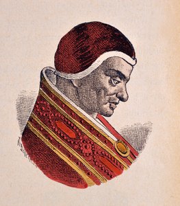Portrait of Pope Pascal II (1099-1118)