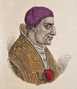 Portrait of Pope Paul Ier (757-767)