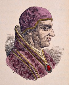 Portrait of Pope Vigile (537-555)