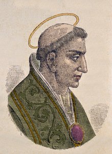 Portrait of Pope Zachary (741-752)