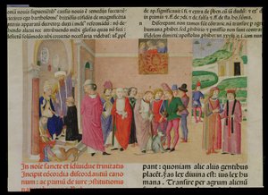 Presentation of the Work to the Pope, from 
