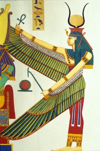 Representation of Isis, Illustration from Monuments of Egypt and Nubia, by Ippolito Rosellini by Italian School