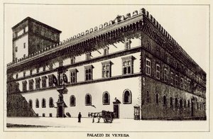 Rome: Palazzo Venezia by Italian School