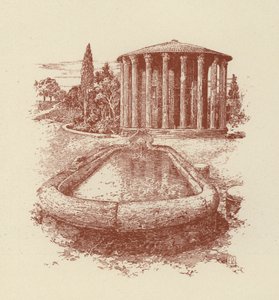 Rome, Temple of Vesta by Italian School