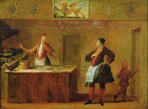 Sign of the Venetian Pastry Makers Guild by Italian School