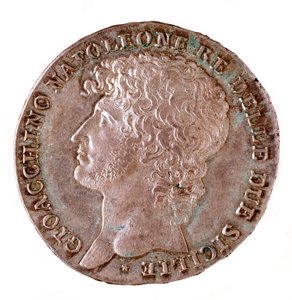 Silver Coin from Naples: Joachim Murat, King of Naples