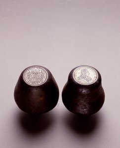Silver monetary coins from Naples: Cesare Michelangelo d