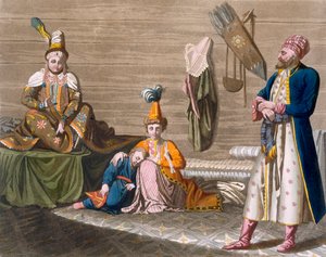 Tashkent Inhabitants in a Typical Dwelling, c.1820s-30s