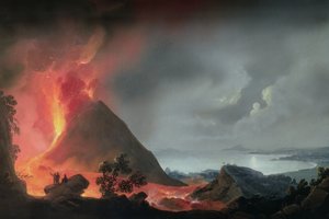 The Eruption of Vesuvius in 1810
