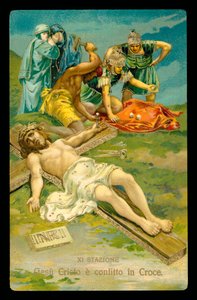 The Stations of the Cross (from a set of 14) by Italian School