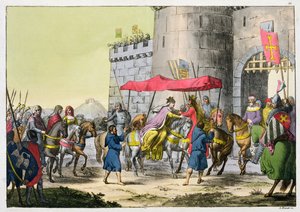 The Wedding of Edward I and Eleanor of Castile, plate 22 from The History of the Nations