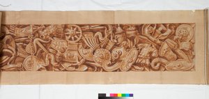 Three Drawings after the Antique, c.1750 by Italian School