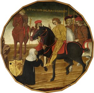 Trajan and the Widow by Italian School