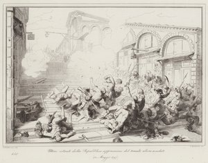 Last Moments of the Republic, Suppression of the Tumult by Italian School