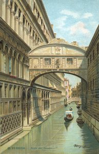 Venice, Italy, Bridge Of Sighs
