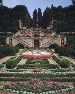 View of gardens
