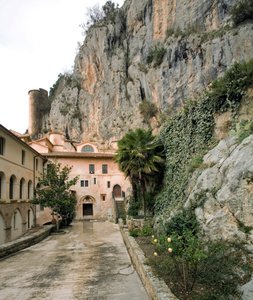 View of the courtyard of the 