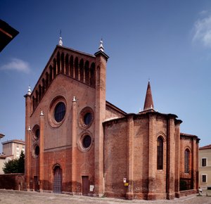 View of the facade
