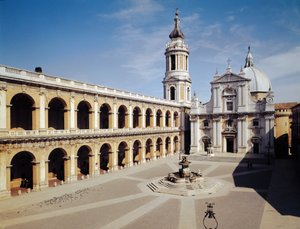 View of the facade, built 1570-87 by Italian School
