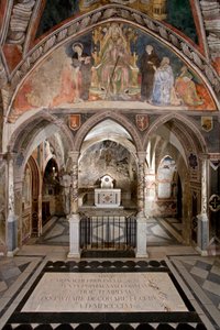 View of the Presbytery of the Upper Church with the Main Altar by Italian School